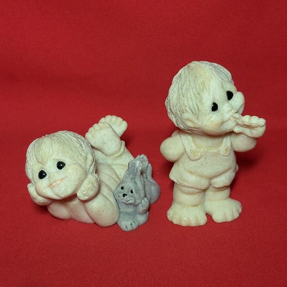 VTG Quarry Kids Rita & Roger Daydreamin &  Willy Be Mine Second Nature Designs 2 - Picture 13 of 13